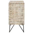 Coaster Furniture Eileen 959652 2-door Wood Storage Accent Cabinet - White Washed IMAGE 6