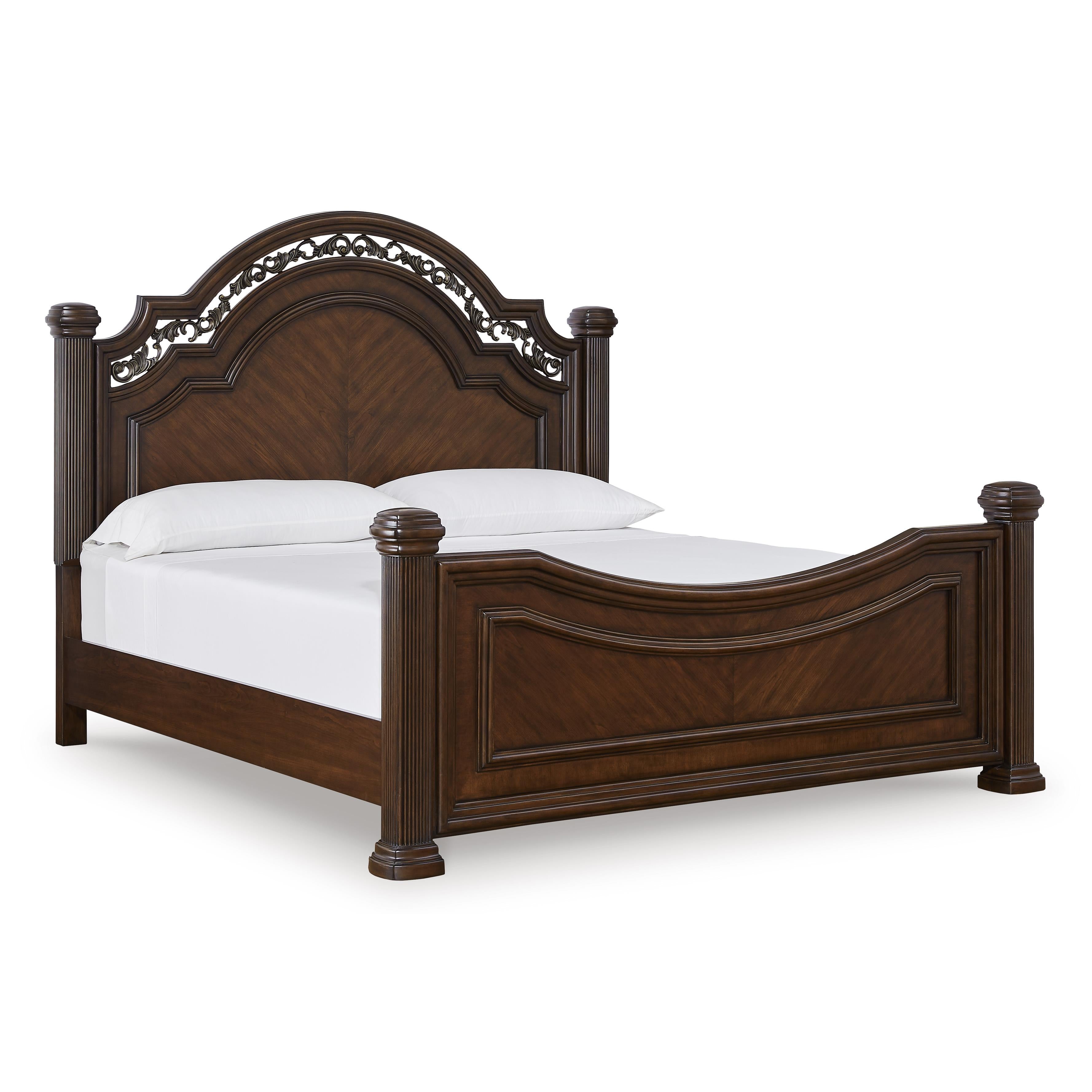 Cama con dosel California King de Signature Design by Ashley Lavinton  B764-50/B764-72/B764-94, image size:3555x3555