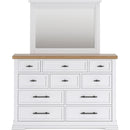 Benchcraft Ashbryn 10-Drawer Dresser with Mirror B844-31/B844-36 IMAGE 3