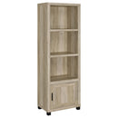 Coaster Furniture Sachin 736283-SET 3-piece Entertainment Center with 79" TV Stand - Antique Pine IMAGE 2