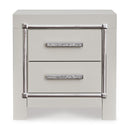 Signature Design by Ashley Zyniden B2114-92 Two Drawer Night Stand IMAGE 3