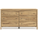 Signature Design by Ashley Bermacy EB1760-231 Six Drawer Dresser IMAGE 3