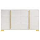 Coaster Furniture Marceline 222933 6-Drawer Dresser - White IMAGE 4
