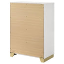 Coaster Furniture Caraway 4-Drawer Chest 224775 IMAGE 8