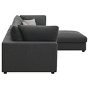 Coaster Furniture Serene Fabric 4 pc Sectional 551324-SETB IMAGE 4