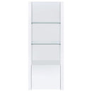 Coaster Furniture Jude 704251-SET 3-Piece Entertainment Center with 71" TV Stand - White High Gloss IMAGE 10