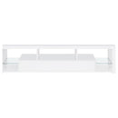 Coaster Furniture Jude 704251-SET 3-Piece Entertainment Center with 71" TV Stand - White High Gloss IMAGE 7