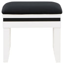 Coaster Furniture Talei 930244 6-Drawer Vanity Set with Lighting - Black and White IMAGE 10