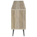 Coaster Furniture Maeve 950352 2-door Engineered Wood Cabinet - Antique Pine and Grey IMAGE 6