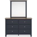 Signature Design by Ashley Landocken Dresser Mirror B414-21/B414-26 IMAGE 3
