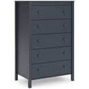 Signature Design by Ashley Simmenfort EB1528-245 Five Drawer Chest IMAGE 1