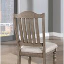 Furniture of America Newcastle Dining Chair CM3254GY-SC-2PK IMAGE 5