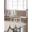 Furniture of America Dakota Counter Height Dining Chair CM3289BR-PC-2PK IMAGE 2
