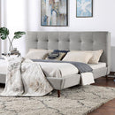 Furniture of America Leomin CM7241GY-CK California King Bed IMAGE 1