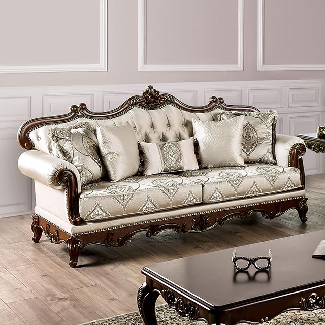 Furniture of America Veracruz FM65002BG-SF Sofa