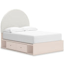 Signature Design by Ashley Wistenpine B1323B15 Full Upholstered Panel Bed with Storage IMAGE 1