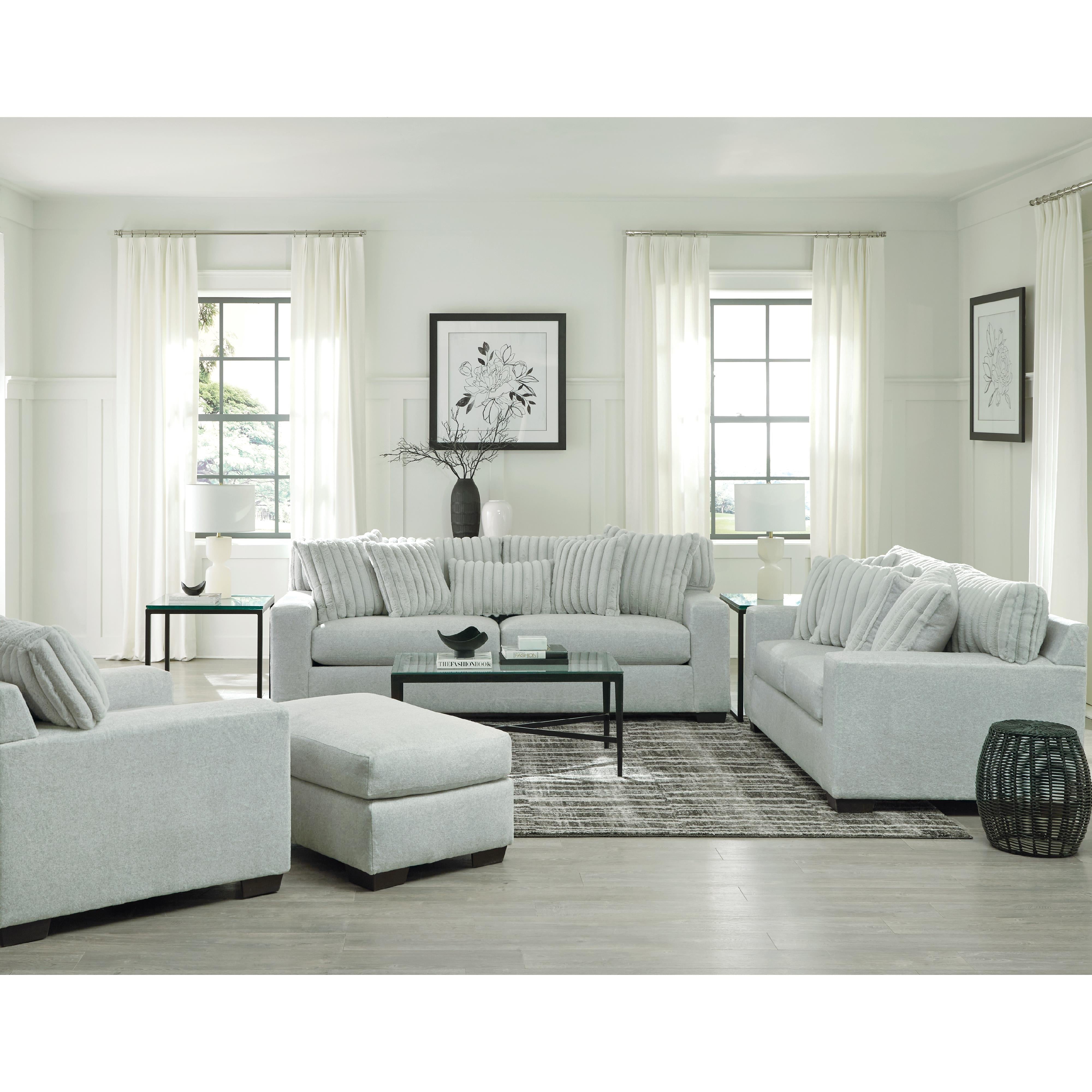 Behold Home 3322-03 Sofa - Grady Grey