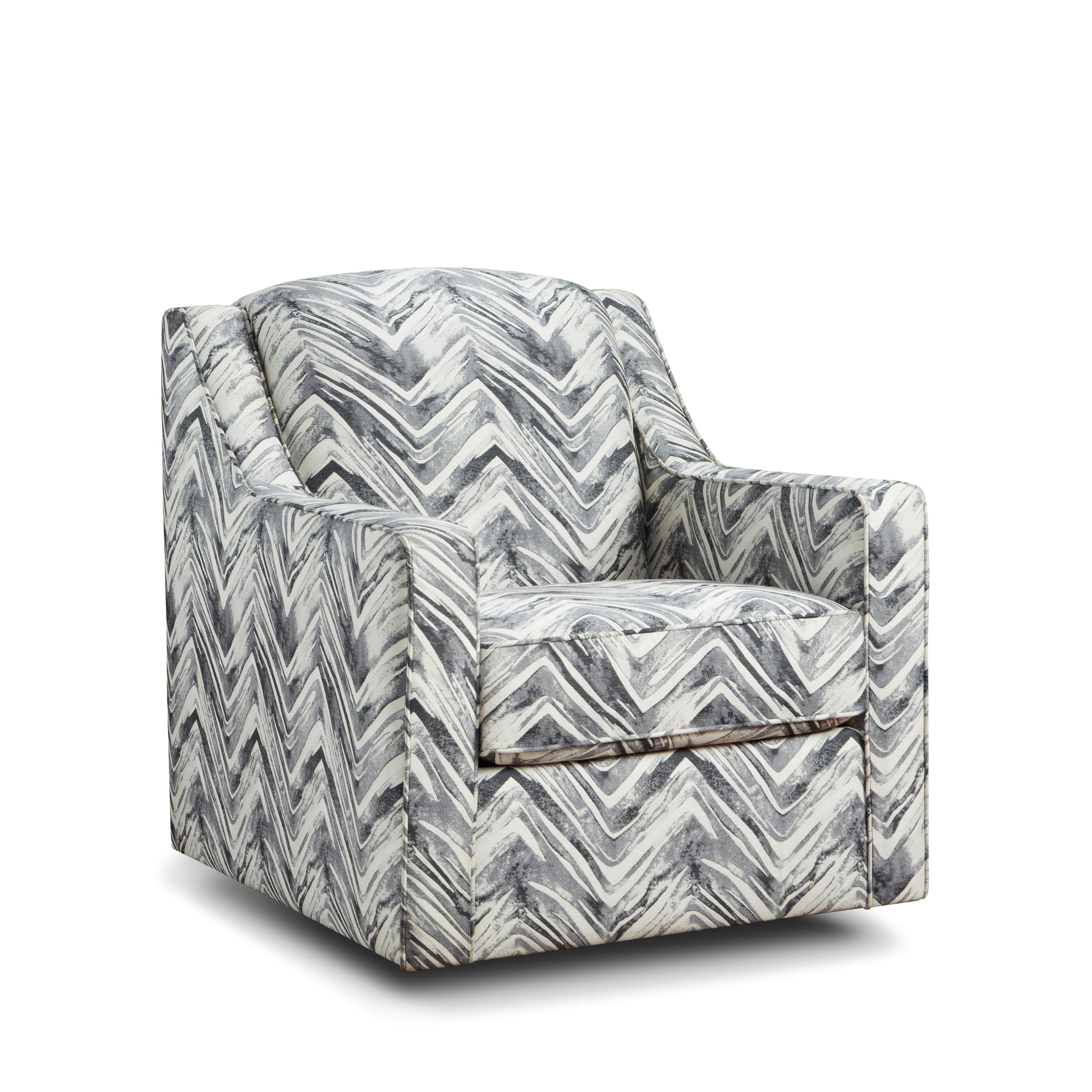 Behold Home 6825-131 Swivel Chair - Xander Granite