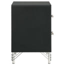 Coaster Furniture Lucia 224992 2-Drawer Nightstand Bedside Table - Black IMAGE 9