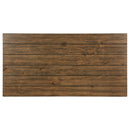 Coaster Furniture Payne 710548 Wood Coffee Table with Shelf - Distressed Brown IMAGE 4