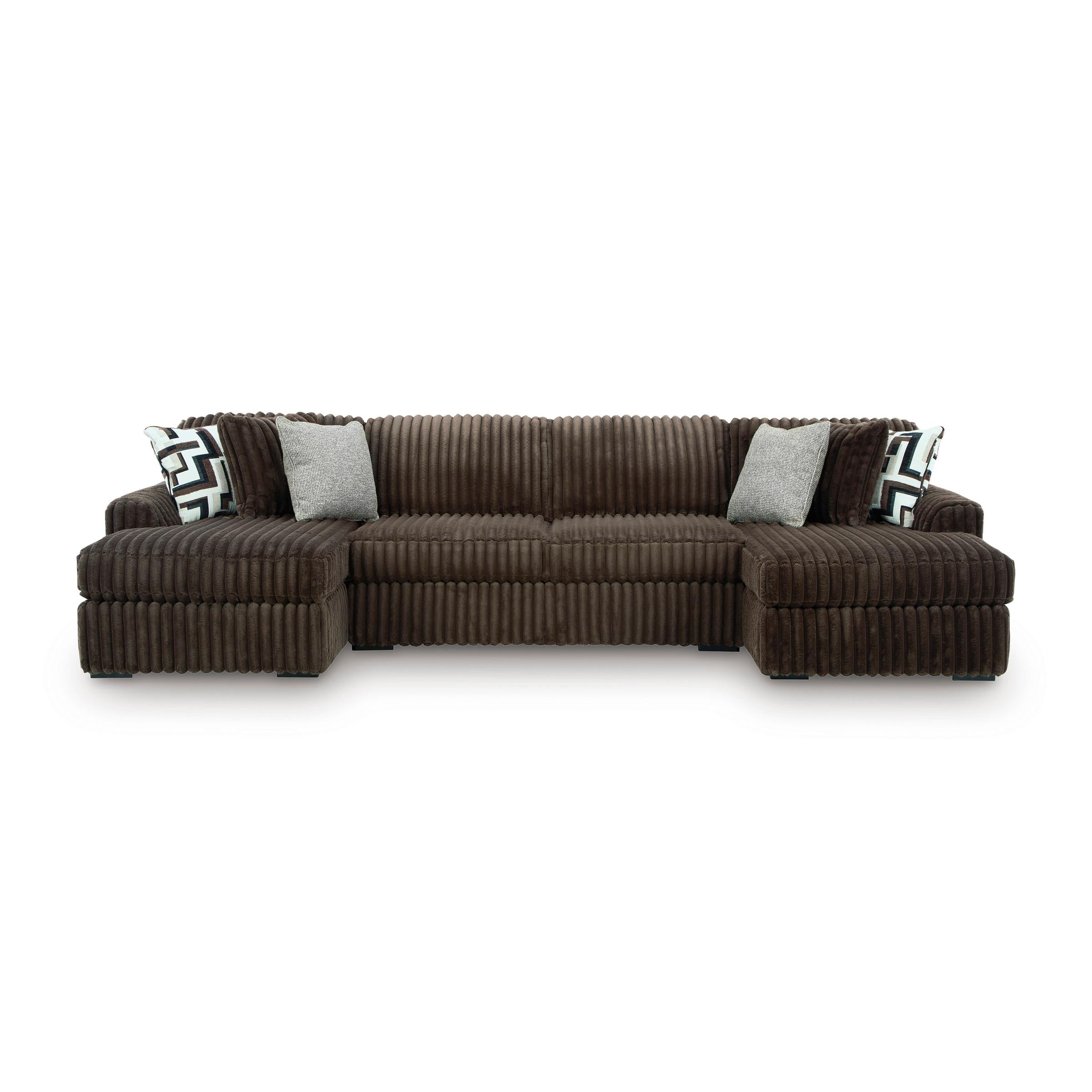 多数欠 Judgement Assizes Signature Design by Ashley Midnight-Madness 98104S5 3 pc Sectional wit