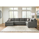 Signature Design by Ashley Clarington PC48405S1 3 pc Sectional with Chaise IMAGE 2
