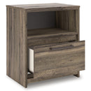 Signature Design by Ashley Elbrim PCB2005-91 One Drawer Night Stand IMAGE 2