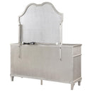 Coaster Furniture Evangeline 223393M 9-Drawer Dresser with Mirror - Silver Oak IMAGE 7