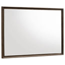 Coaster Furniture Glenwood 225014 Dresser Mirror - Warm Brown IMAGE 1