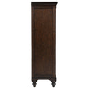 Coaster Furniture Andover 223637 6-Drawer Tempered Glass Door Chest - Dark Oak IMAGE 6