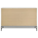 Coaster Furniture Sonora 224863 6-Drawer Bedroom Dresser - White IMAGE 6