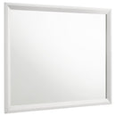 Coaster Furniture Sonora 224864 Dresser Mirror - White IMAGE 1