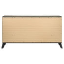 Coaster Furniture Kaywood 225003 6-Drawer Dresser Cabinet - Natural Pine IMAGE 6