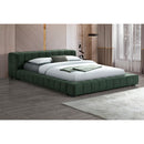 Coaster Furniture Trinity 306120F Upholstered Full Platform Bed - Green IMAGE 4