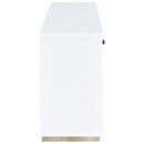 Coaster Furniture Dalton 950405 2-door Storage Cabinet - White and Distressed Pine IMAGE 9