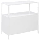 Coaster Furniture Amherst 961642 2-door Radio Weave Cane Metal Accent Cabinet - White IMAGE 6
