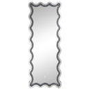 Coaster Furniture Brixey 961473 24 x 63 Inch LED Lighting Standing Floor Mirror - Black IMAGE 5