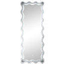 Coaster Furniture Brixey 961473 24 x 63 Inch LED Lighting Standing Floor Mirror - Black IMAGE 7