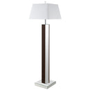 Coaster Furniture Elena 920178 67-inch Square Tapered Mirrored Floor Lamp - Brown IMAGE 4