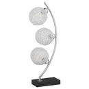 Coaster Furniture Claudia 920233 30-inch Woven Spherical Metal Table Lamp - Black IMAGE 3