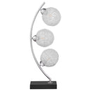 Coaster Furniture Claudia 920233 30-inch Woven Spherical Metal Table Lamp - Black IMAGE 6