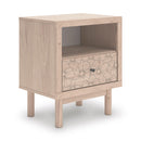 Signature Design by Ashley Arloster PCB1566-91 One Drawer Night Stand IMAGE 1