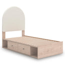 Signature Design by Ashley Arloster PCB1566B4 Twin Upholstered Panel Bed with Storage IMAGE 7