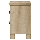 Coaster Furniture Oakglen 225102 2-drawer Nightstand Bedside Table - Weathered Oak IMAGE 5
