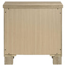 Coaster Furniture Oakglen 225102 2-drawer Nightstand Bedside Table - Weathered Oak IMAGE 7