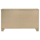 Coaster Furniture Oakglen 225103 6-drawer Dresser - Weathered Oak IMAGE 7