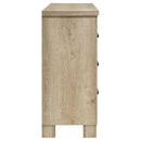 Coaster Furniture Oakglen 225103 6-drawer Dresser - Weathered Oak IMAGE 9
