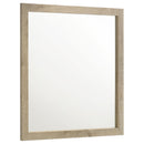 Coaster Furniture Oakglen 225104 Dresser Mirror - Weathered Oak IMAGE 1
