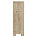 Coaster Furniture Oakglen 225105 5-drawer Chest - Weathered Oak IMAGE 9