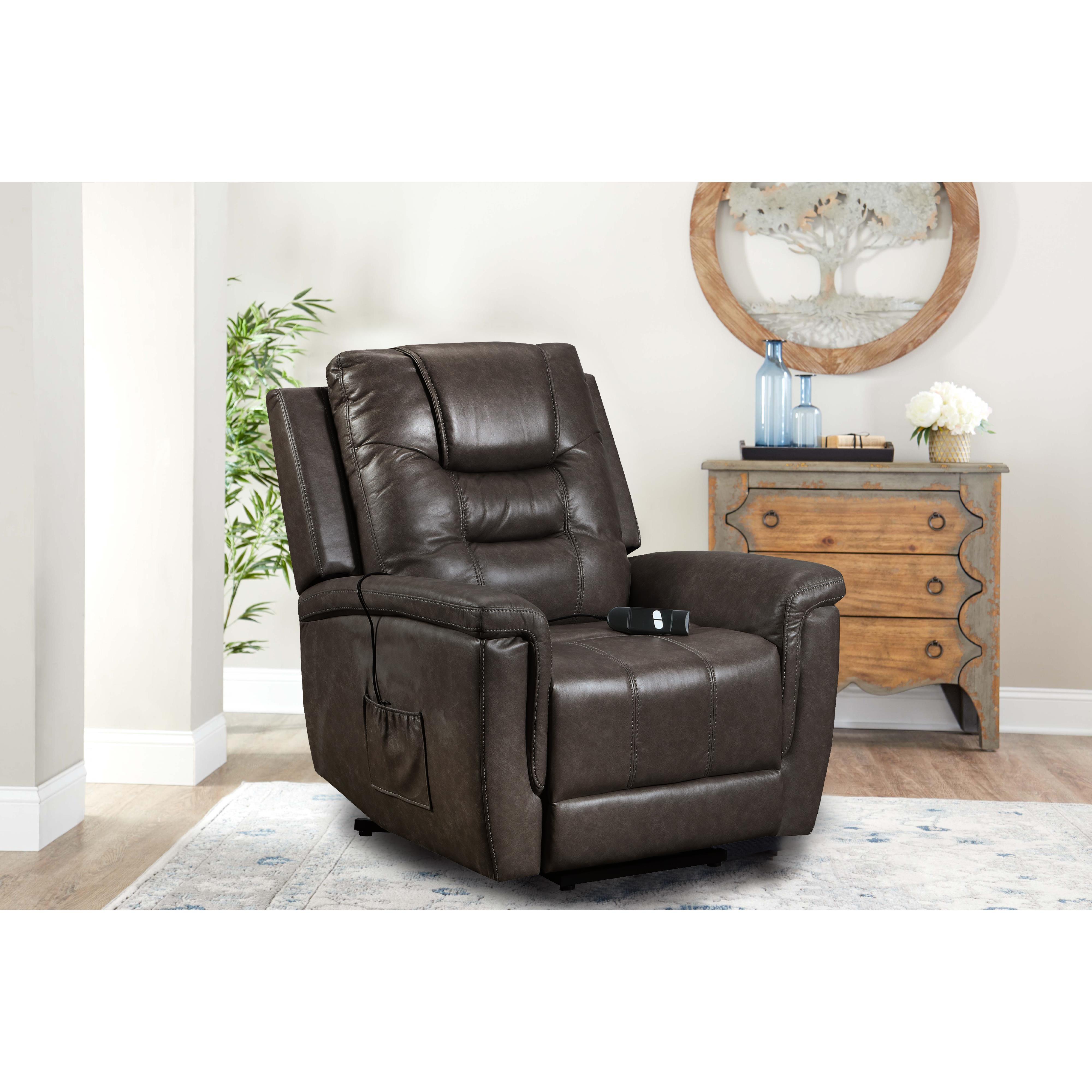 Behold Home 107L-66P Lift Recliner - Charlie Chocolate